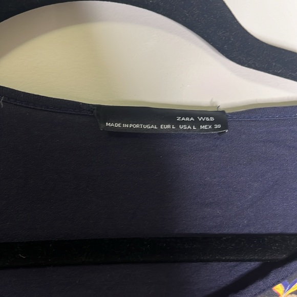 ZARA LONG SLEEVE TOP - Picture 3 of 3